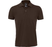 SOLs Hommes Prime Pique Polo, manches courtes PC493 (XL) (Chocolat)
