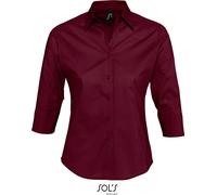 SOL'S Ladies` Stretch-3/4-Sleeve Blouse Effect
