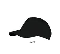 Sol's Long Beach 00594 100% coton brossé épais 260 g/m²CASQUETTE 5 PANNEAUX chapeau