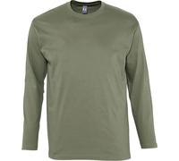 SOLS Manches longues / T-shirt, manches longues hommes Monarch PC313 (S) (Kaki)