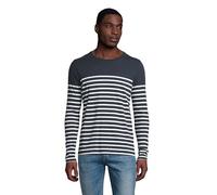 SOL'S Matelot LSL Men - Tee-Shirt Marinière Homme à Manches Longues - French Marine/Bleu - M
