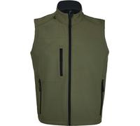 SOLS Mens Rallye Gilet Softshell / Bodywarmer / Gilet PC349 (2XLarge) (Vert foncé)