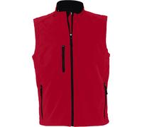 SOLS Mens Rallye Gilet Softshell / Bodywarmer / Gilet PC349 (3XLarge) (Rouge)