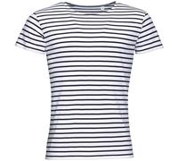 SOLS Miles - T-shirt rayé à manches courtes - Homme (PC2584)