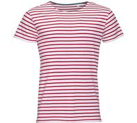SOLS Miles - T-shirt rayé à manches courtes - Homme (PC2584)