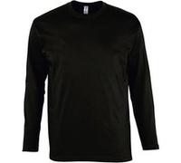 SOLS Monarch - T-shirt à manches longues - Homme (3XL) (Noir) - UTPC313 Noir, Noir G