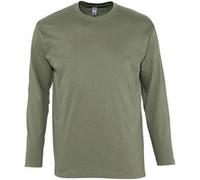 SOLS Monarch - T-shirt à manches longues - Homme (4XL) (Kaki) - UTPC313 Kaki, Kaki