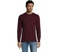 SOLS Monarch - T-shirt à manches longues - Homme (XL) (Rouge sang) - UTPC313 Rouge Sang G