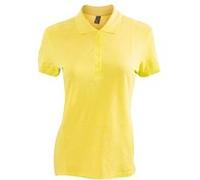 SOLS Passion Polo pour femme, manches courtes PC317 (S) (Noir)