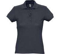 SOLS Passion - Polo 100% coton à manches courtes - Femme (2XL) (Bleu marine) - UTPC317 Bleu Marine, Bleu marine