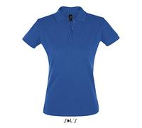 SOL'S Perfect - Polo Manches Courtes Femme - Confortable en matière Coton piqué - Royal - S