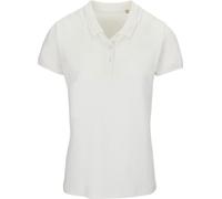 SOLS - "Planet" Polo en coton issu de l'agriculture biologique pour femme PC6144 (32 FR - 34 FR) (Blanc naturel)