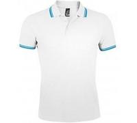 SOLS - Polo manches courtes PASADENA - Homme (XL) (Bleu marine/orange) - UTPC2431 Bleu Marine/orange G