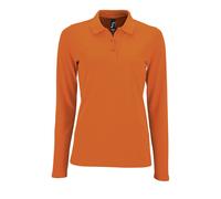 SOLS - Polo manches longues PERFECT - Femme (PC2908)