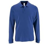 SOLS - Polo manches longues PERFECT - Homme (2XL) (Bleu roi) - UTPC2912 Bleu Roi G