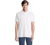 SOLS - Polo "Pacific" double couture pour homme/femme unisexe PC7631 (XL) (Blanc)