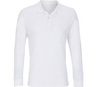 SOLS - Polo "Planet" pour homme/femme unisexe à manches longues PC6499 (5XL) (Blanc)