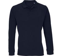 SOLS - Polo "Planet" pour hommes/femmes unisexe manches longues PC6499 (4XL) (Bleu foncé)
