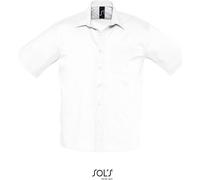 SOL'S Popeline-Shirt Bristol à manches courtes