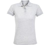 SOLS Prime Polo Femme Pique, manches courtes PC494 (M) (Cendre)