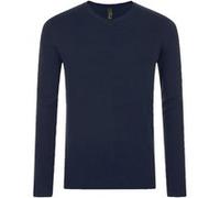 SOLS - Pull col V GLORY - Homme (M) (Bleu marine) - UTPC2829 Bleu Marine