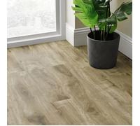 NEU.HOLZ Revêtement de Sol Adhésif Lames Laminées PVC Vinyle Effet Naturel Compatible au Plancher Chauffant 7 Pièces 0,975 m² Natural Siberian Oak Chêne Sibérien