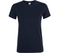 SOLS Regent - T-shirt - Femme (M) (Bleu marine) - UTPC2792 Bleu Marine