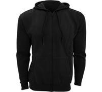 SOLS Seven - Sweatshirt à capuche et fermeture zippée - Homme (L) (Noir) - UTPC340 Noir, Noir