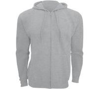 SOLS Seven - Sweatshirt à capuche et fermeture zippée - Homme (S) (Gris marne) - UTPC340 Gris Marne, Gris marne G