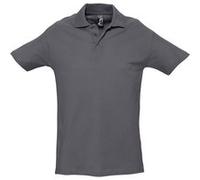 SOLS Spring II - Polo à manches courtes - Homme (2XL) (Gris souris) - UTPC320 Gris Souris