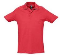 SOLS Spring II - Polo à manches courtes - Homme (L) (Rouge) - UTPC320 Rouge, Rouge