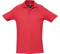 SOLS Spring II Polo pour homme, manches courtes PC320 (4XL) (Rouge)