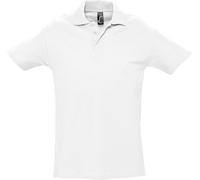 SOLS Spring II - Polo à manches courtes - Homme (XL) (Blanc) - UTPC320 Blanc, Blanc G