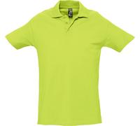 SOLS Spring II Polo pour hommes, manches courtes PC320 (Large) (Vert pomme)