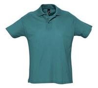 SOLS Summer II - Polo à manches courtes - Homme (2XL) (Bleu canard) - UTPC318 Bleu Canard, Bleu canard G