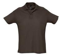 SOLS Summer II - Polo à manches courtes - Homme (2XL) (Chocolat) - UTPC318 Chocolat, Chocolat