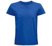 SOLS T-Shirt En Coton Organique D'Été À Manches Courtes Col Rond Pioneer