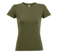 SOLS T-Shirt Femme À Manches Courtes En Coton Col Rond Regent