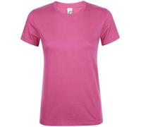 SOLS T-Shirt Femme À Manches Courtes En Coton Col Rond Regent