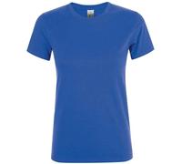 SOLS T-Shirt Femme À Manches Courtes En Coton Col Rond Regent