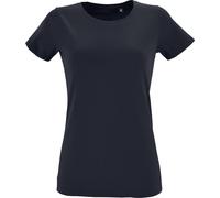 SOLS T-shirt femme manches courtes PC2921 (L) (Bleu marine)