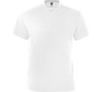 SOLS Victory - T-shirt à manches courtes et col en V - Homme (S) (Blanc) - UTPC388 Blanc, Blanc