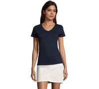 SOLS - T-shirt "Impérial" col V pour femme PC5447 (XXL) (Bleu foncé)