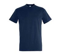 SOL'S T-shirt Imperial Heavy, bleu marine, Taille XS
