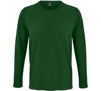 SOLS T-shirt manches longues homme Imperial PC2905 (S) (Vert bouteille)