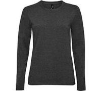 SOLS - T-shirt manches longues IMPERIAL - Femme (XL) (Rouge) - UTPC2906 Rouge G