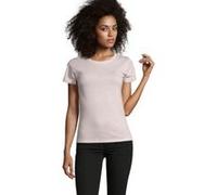 SOLS - T-shirt REGENT - Femme (S) (Rose pâle chiné) - UTPC3573 Rose Pâle Chiné G
