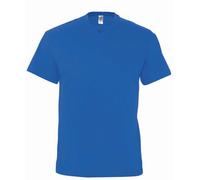 SOLS T-Shirt V-Neck En Coton Uni Pour Hommes Été S-3XL Coupe Régulière