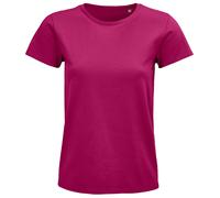 SOLS Tee-Shirt Manches Courtes Col Rond 100% Coton Bio Femme S-3XL