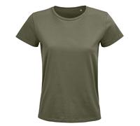 SOLS Tee-Shirt Manches Courtes Col Rond 100% Coton Bio Femme S-3XL